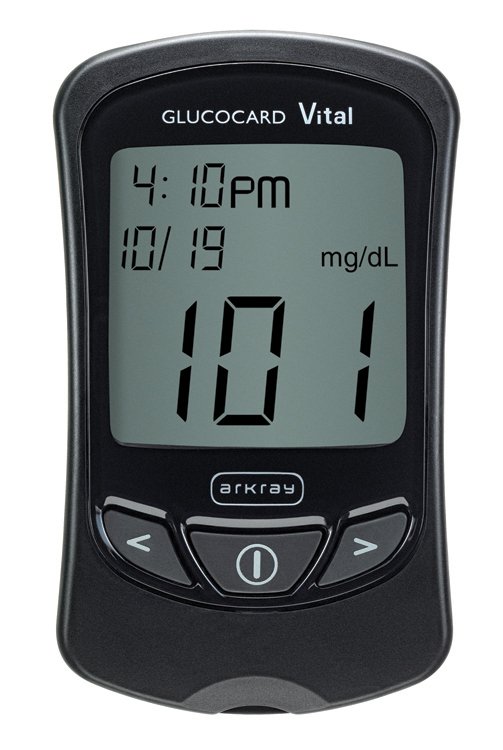 Arkray USA 761100 - Glucocard® Vital™ Blood Glucose Meter Kit - 1/Box, 4/Case