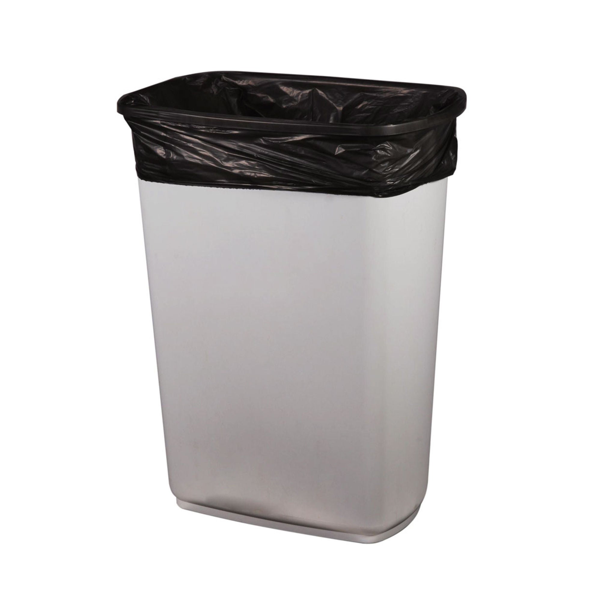 Essendant Co-United Stationers - HERH8647TK Trash Bag Heritage™ 56 gal. 0.90 mil 43 X 47 Inch Black Super Tuf Star Seal Bottom Flat Pack