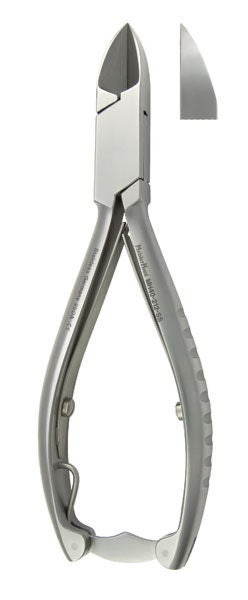 Integra Lifesciences - MH40-212-SS Nail Nipper MeisterHand® Straight 5-5/8 Inch Length Stainless Steel