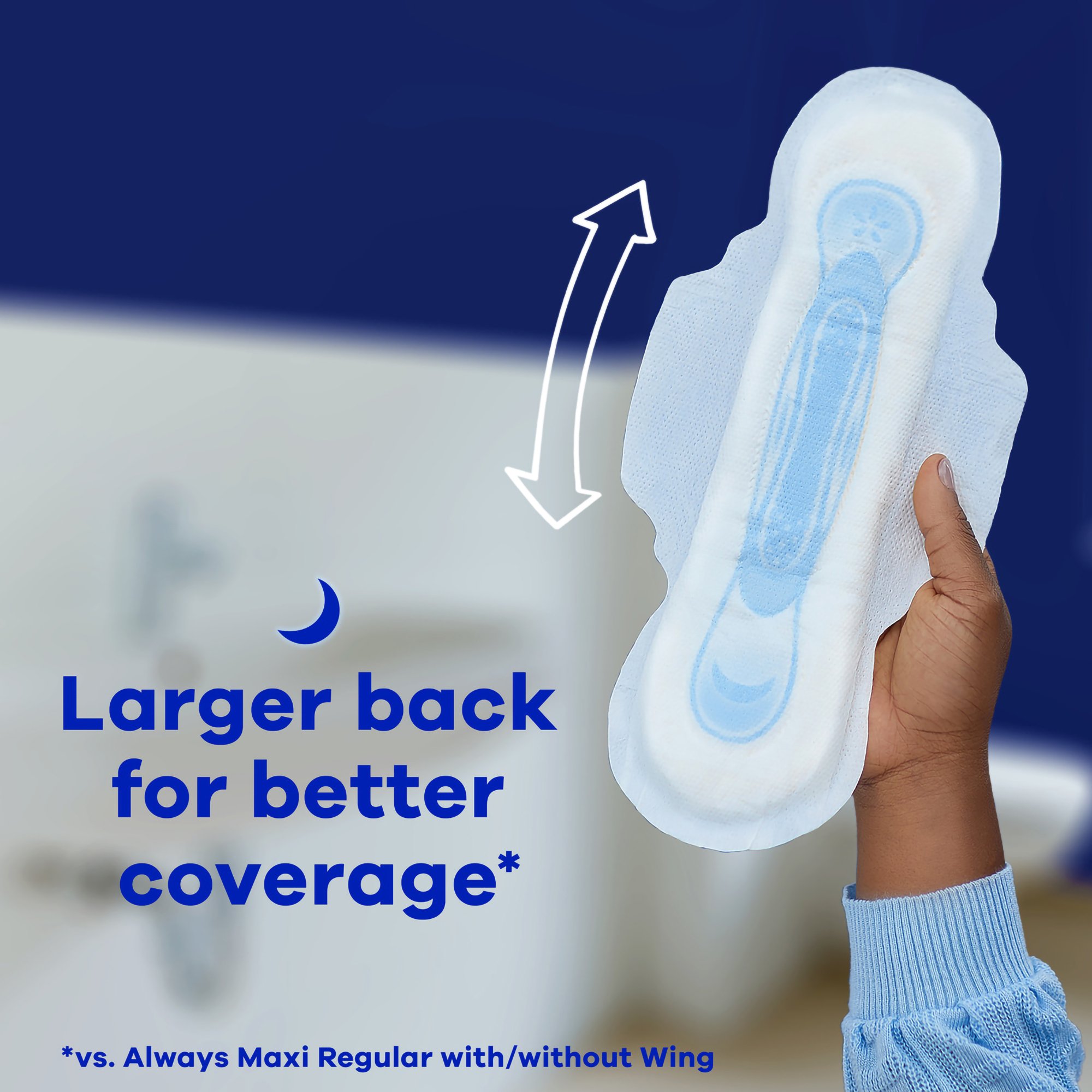 Procter & Gamble 03700017902 - Always® Maxi Extra Heavy Overnight Pads with Wings, Size 5 - 20/Pack