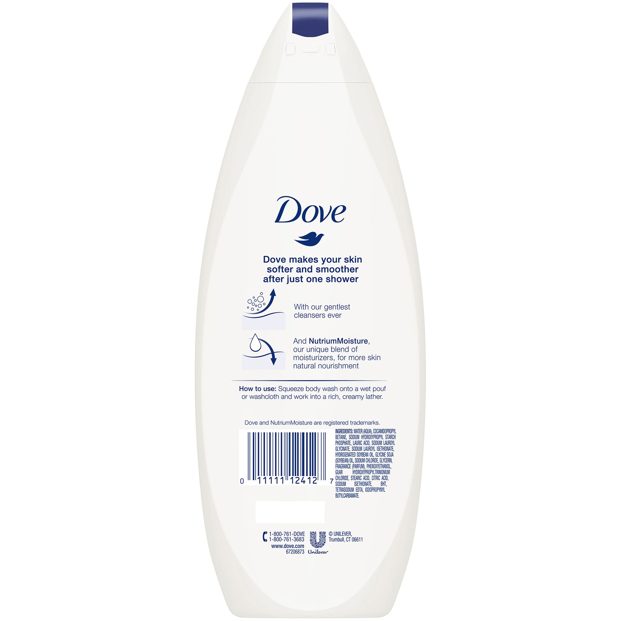 Unilever - 01111112412 Dove® Deep Moisture Body Wash