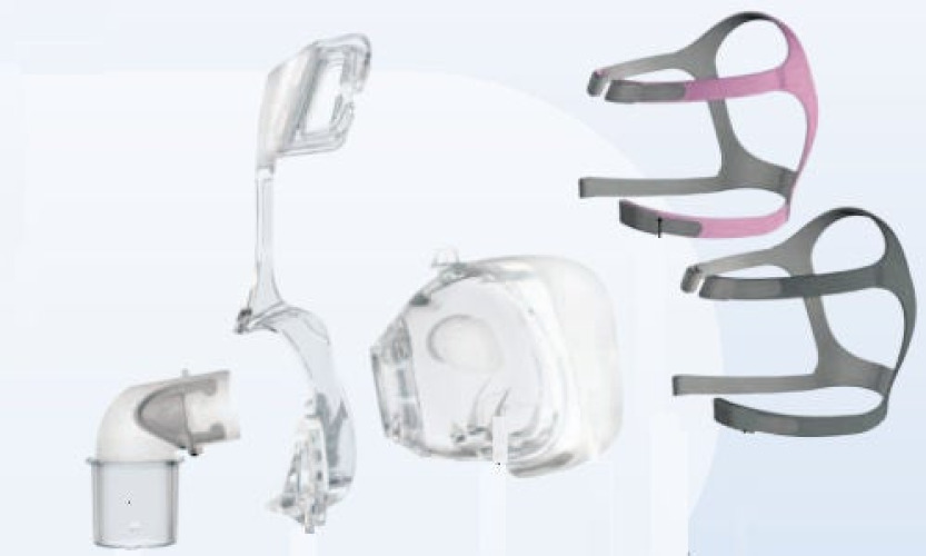 ResMed Corp - 62128 CPAP Mask Component CPAP Mask Kit Mirage FX for Her Nasal Style Standard Cushion Adult