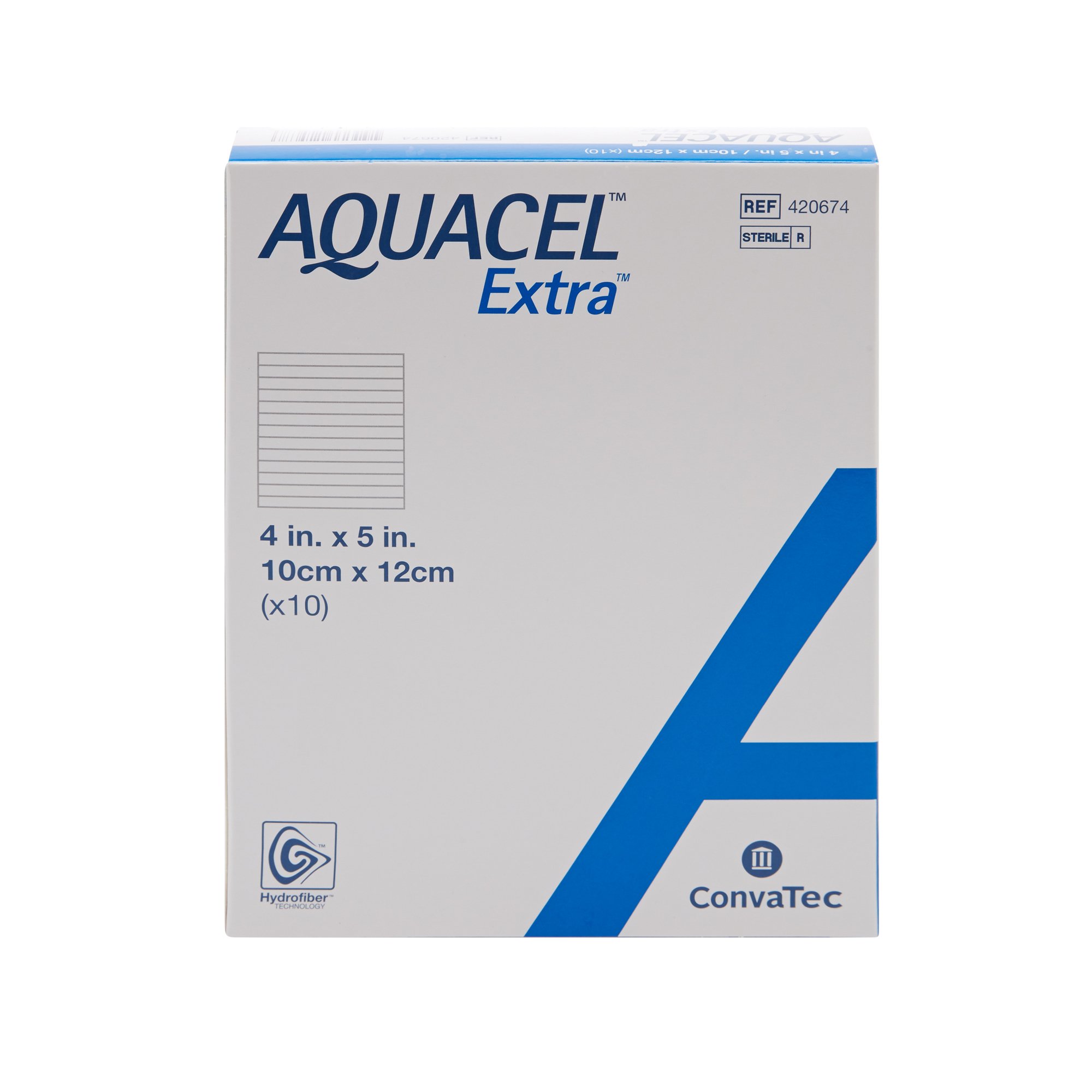 ConvaTec - 420674 Aquacel® Extra™ Gelling Fiber Wound Dressing