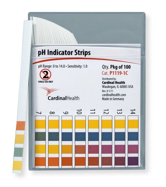 Cardinal - P1119-1C Cardinal Health™ pH Test Strip