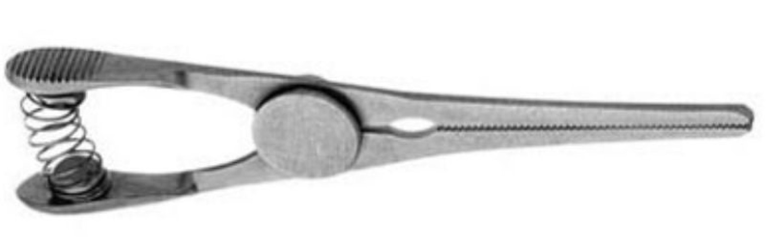 V. Mueller - CH6077002 Bulldog Clamp V. Mueller® Weldon 1-3/8 Inch Stainless Steel