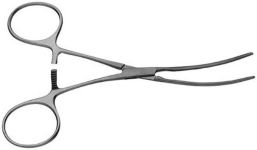 V. Mueller - CH6099 Bulldog Clamp V. Mueller® DeBakey 5 Inch Length Stainless Steel