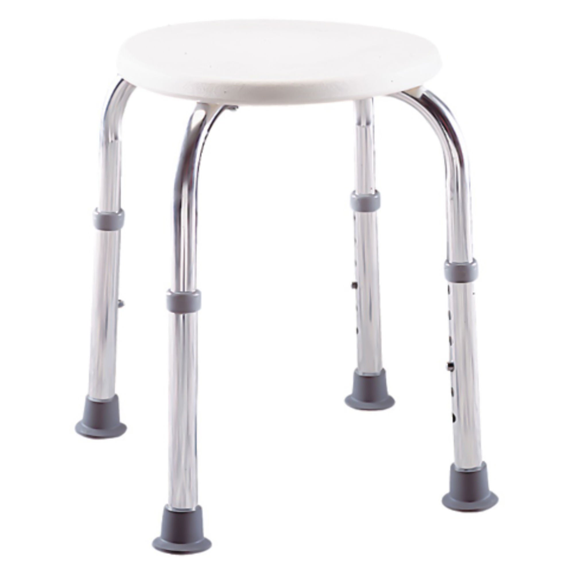 Graham-Field - 2060A Shower Stool Lumex® Without Arms Aluminum Frame Without Backrest 13 Inch Seat Width 300 lbs. Weight Capacity