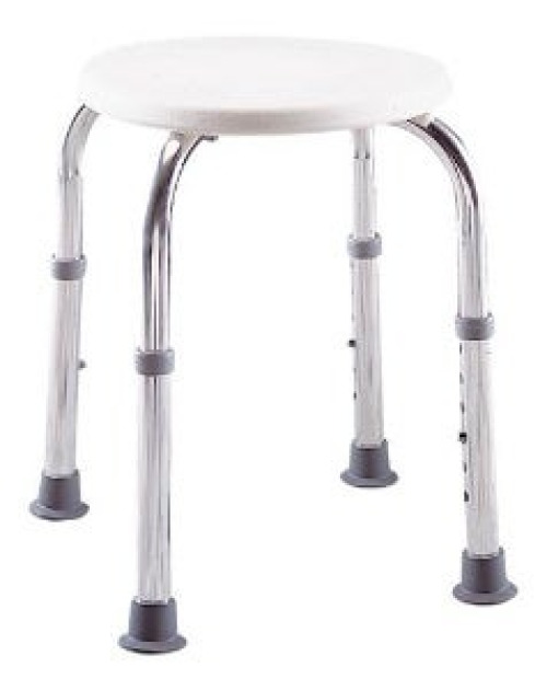 Graham-Field - 2060A Shower Stool Lumex® Without Arms Aluminum Frame Without Backrest 13 Inch Seat Width 300 lbs. Weight Capacity