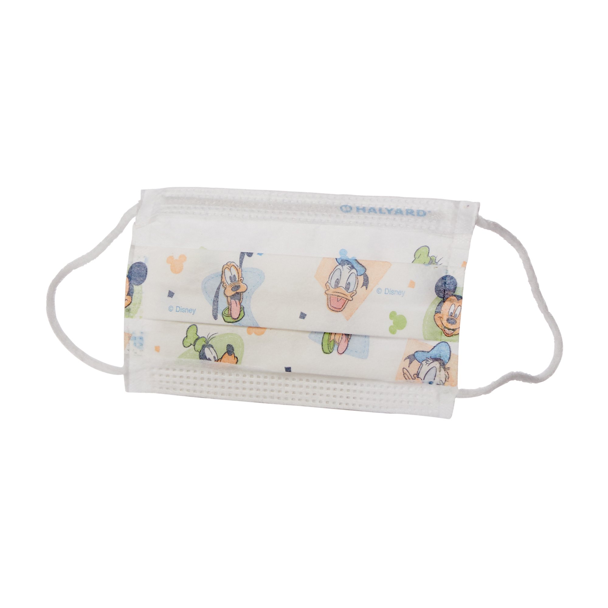 O&M Halyard Inc - 32856 Halyard Procedure Mask Pleated Earloops Child Size Kid Design (Disney)