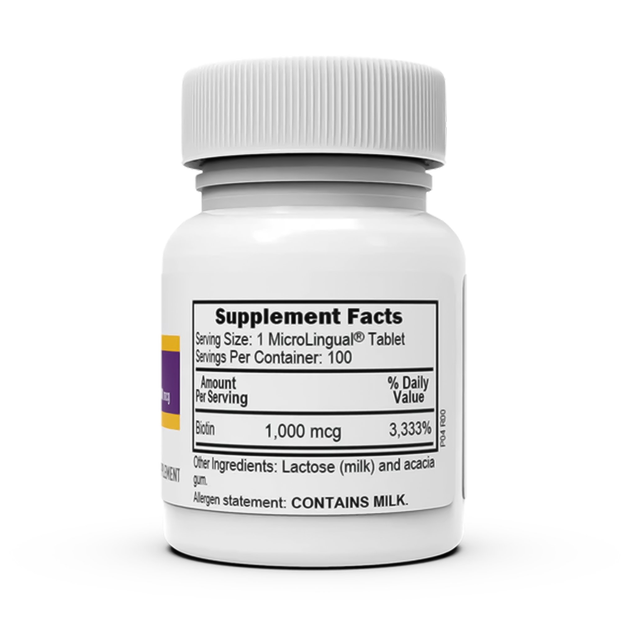 Continental Vitamin Company - 07663590090 Up & Up Vitamin B-7 Biotin Supplement
