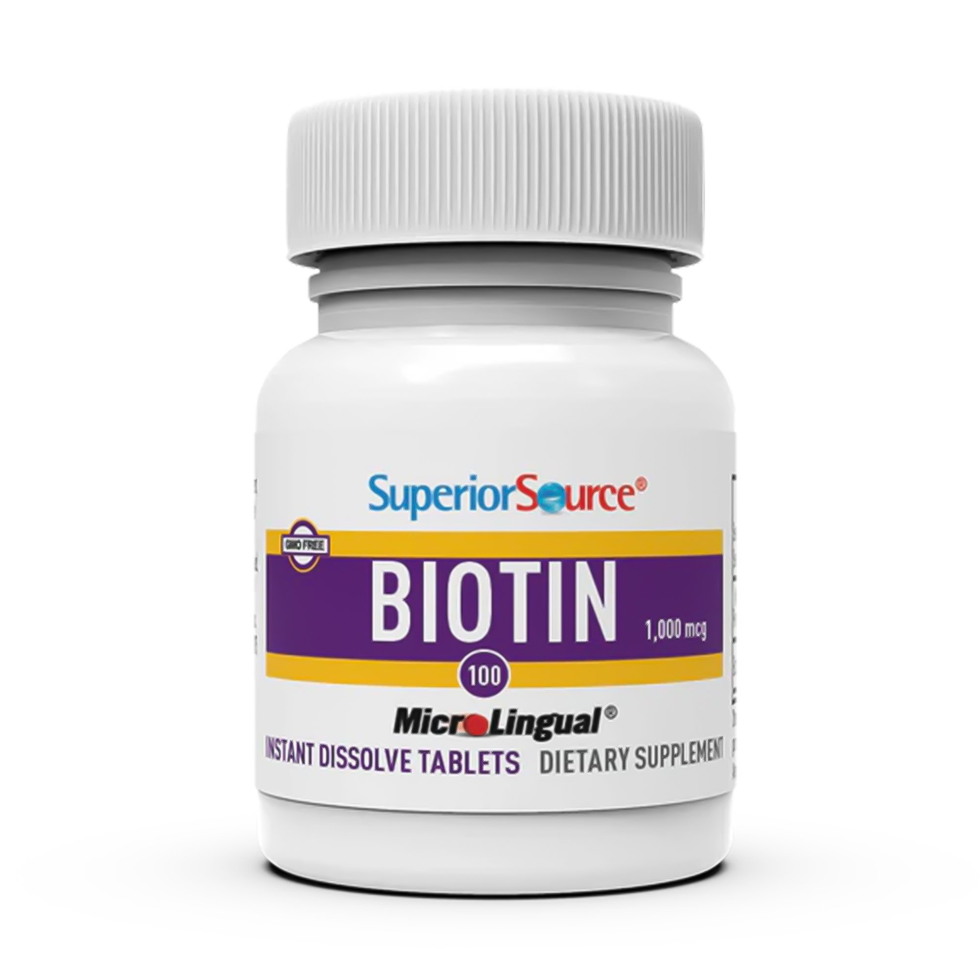 Continental Vitamin Company - 07663590090 Up & Up Vitamin B-7 Biotin Supplement