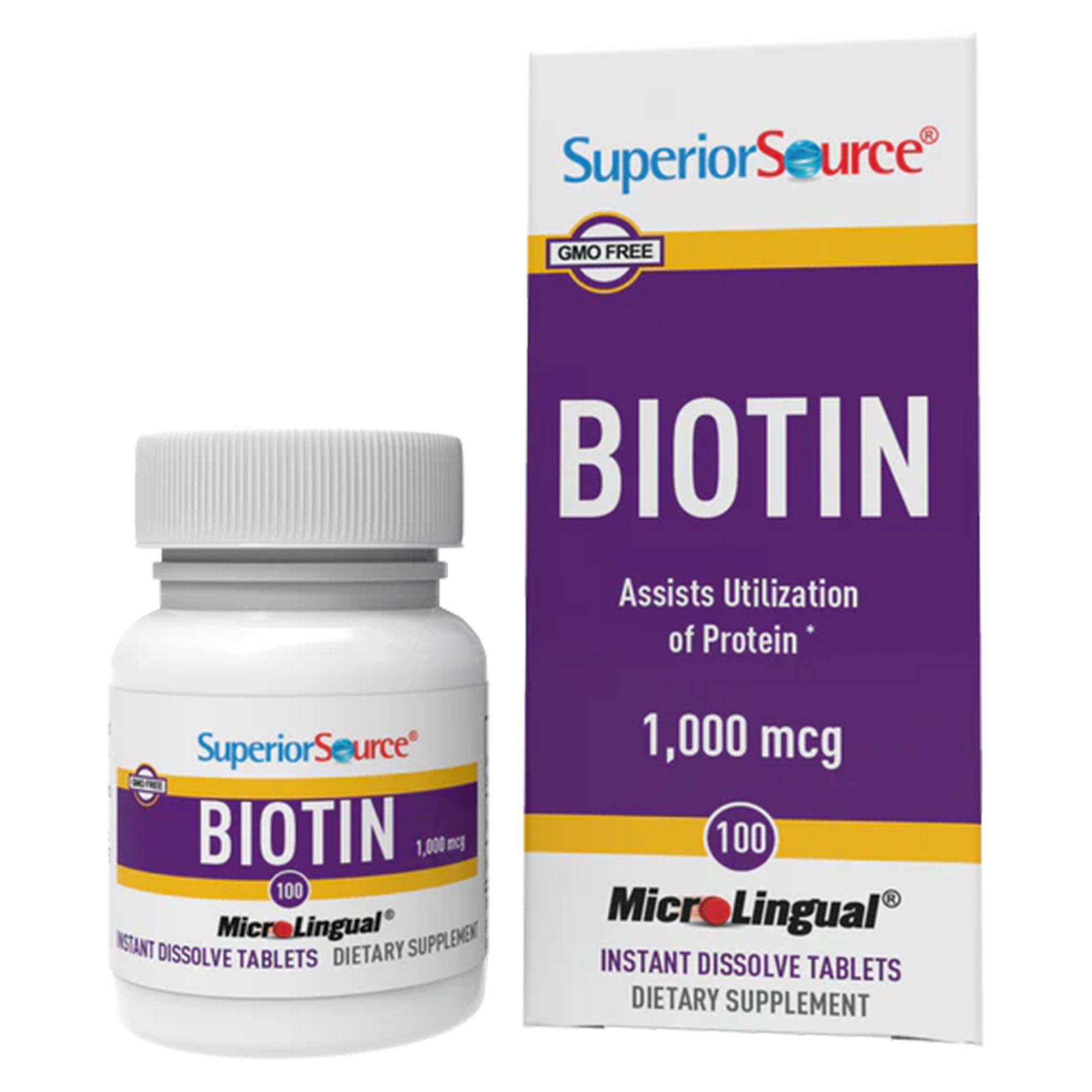 Continental Vitamin Company - 07663590090 Up & Up Vitamin B-7 Biotin Supplement
