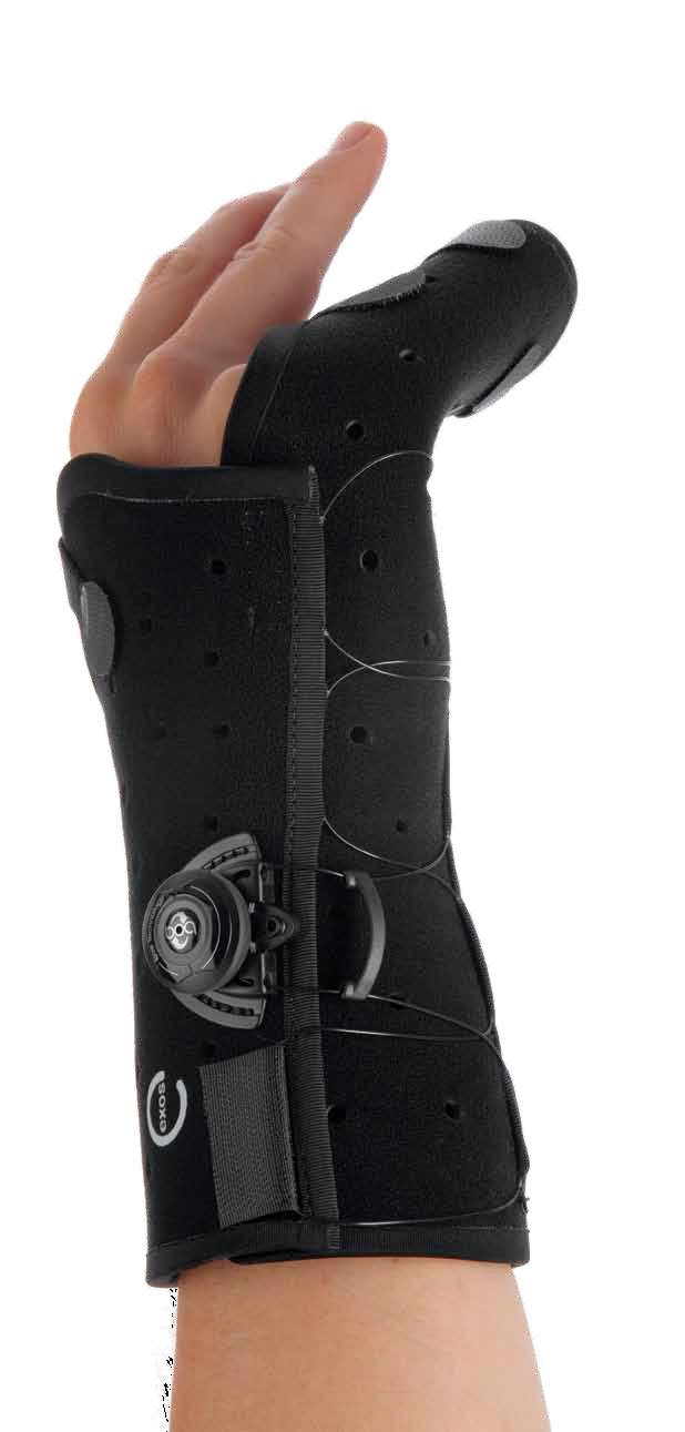 DJO 325-62-1111 - Exos® Boxer Fracture Brace, Right Hand, Large - 1/Each