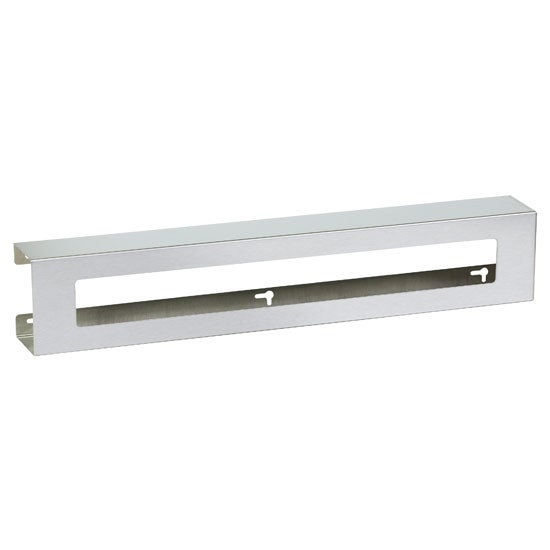 Clinton Industries - GS-3033 Glove Box Holder Slimline Horizontal or Vertical Mounted 3-Box Capacity Silver 4 X 5-1/2 X 30 Inch Steel