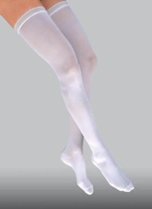 BSN Medical - 111489 Anti-embolism Stocking Thigh High 2X-Large White Closed Toe