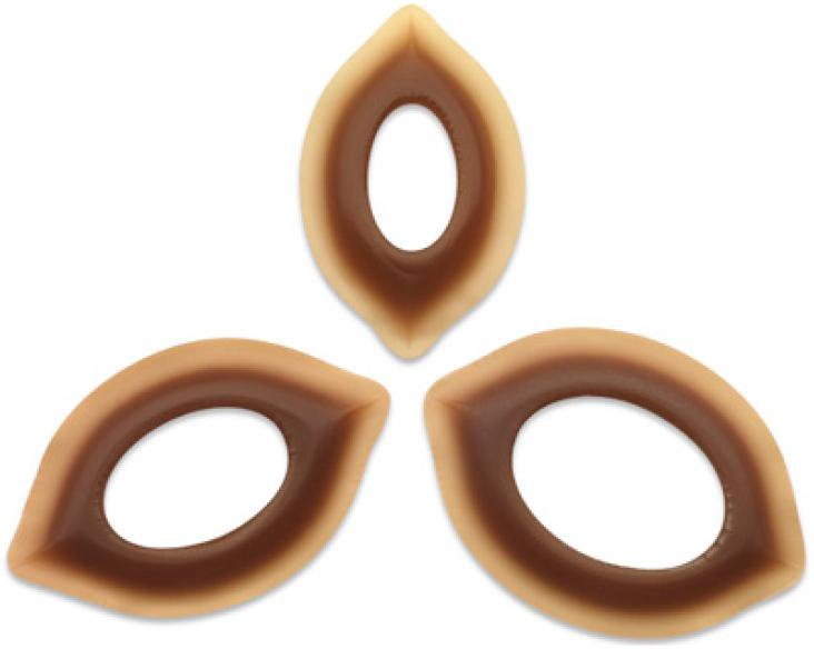 Hollister 79601 - Hollister Adapt Convex Barrier Ring, Oval, Flextend™, 22 mm - 1/Each, 10/Box