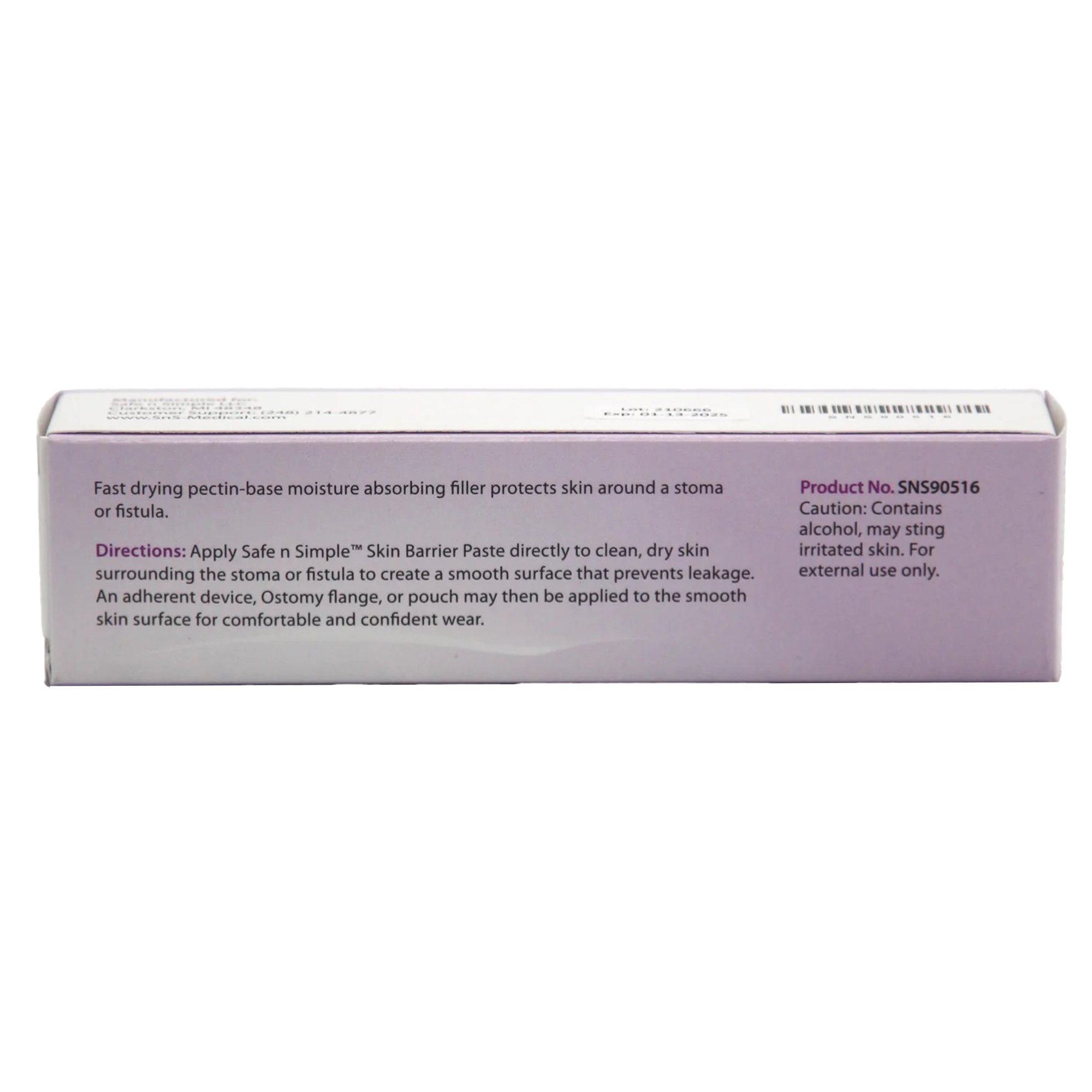 Safe n Simple Ostomy Barrier Paste SNS90502 by Safe N Simple