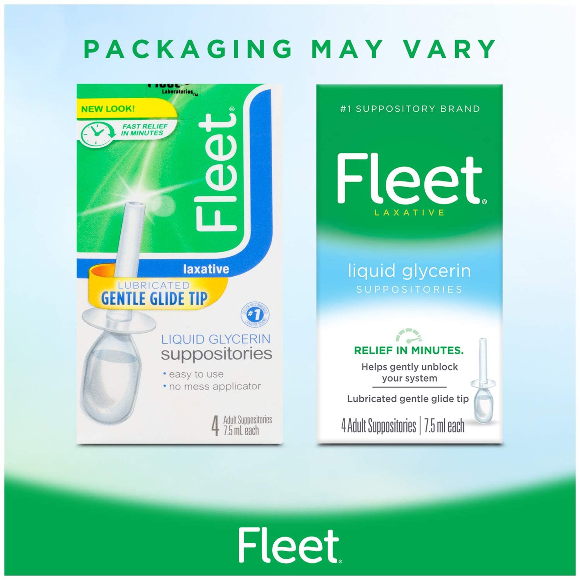 C.B. Fleet 00132018582 - Fleet® Glycerin Laxative - 4/Box