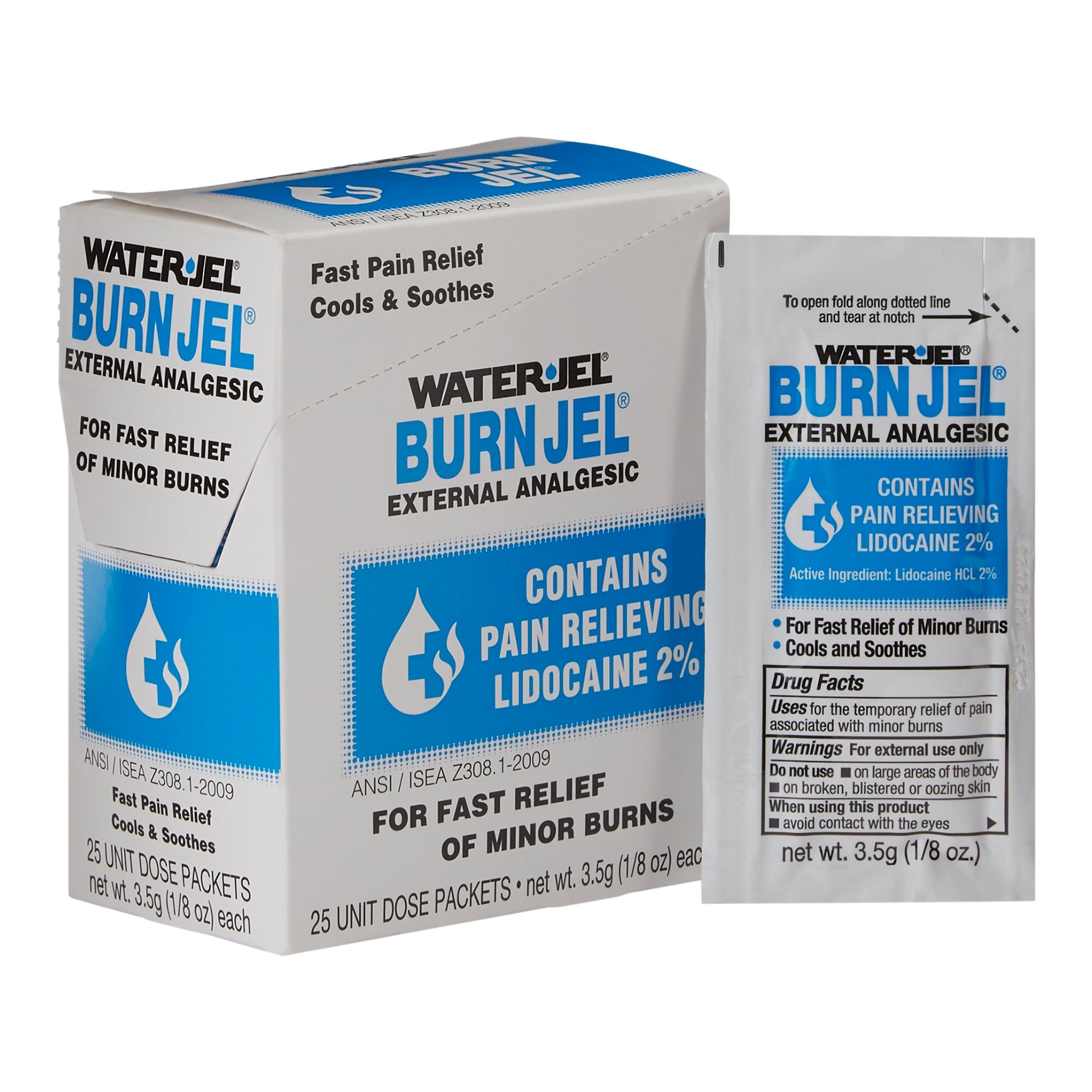 Safeguard US Operating LLC - 600U-1.00.000 Water Jel® Burn Jel® Lidocaine Burn Relief