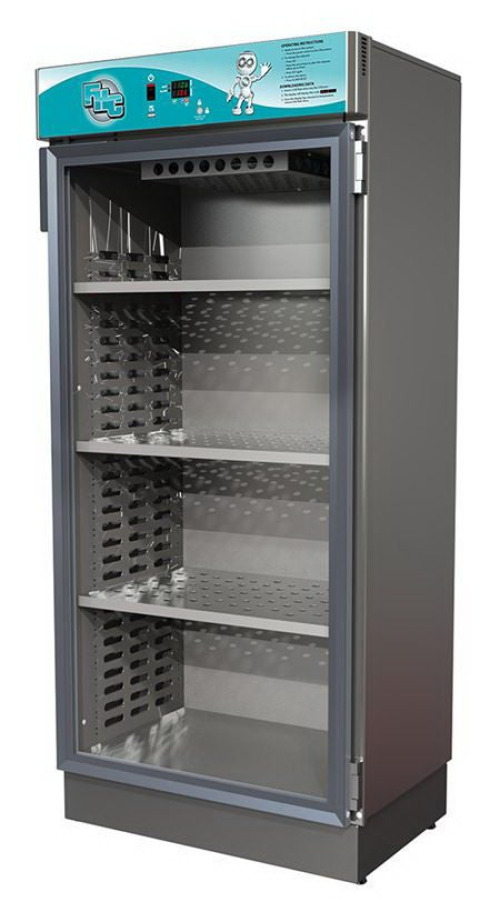 Future Health Concepts - FHCSWC60-G Blanket and Fluid Warmer Floorstanding 1 Door 3 Adjustable Shelves