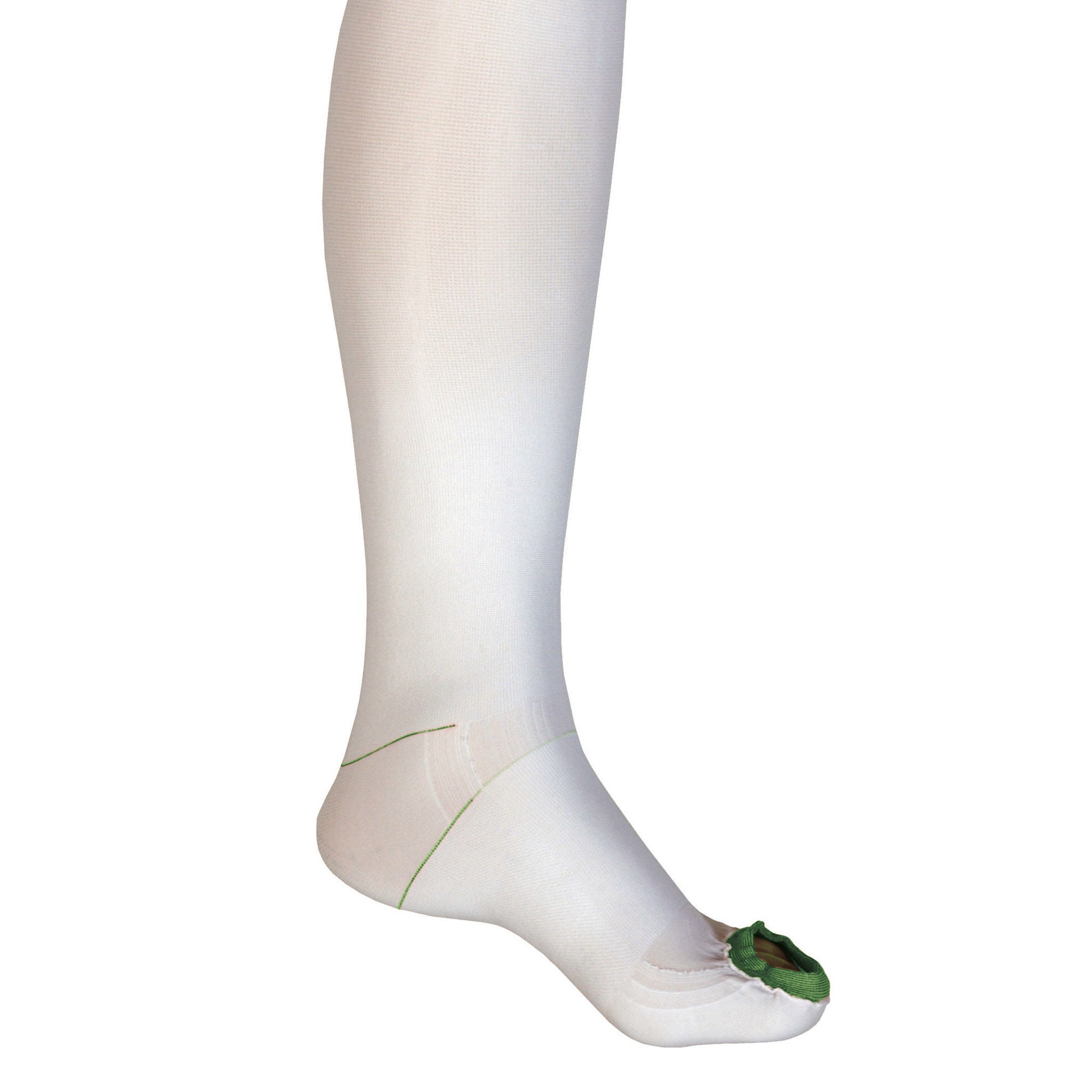 The Pillow Factory Division - 851-04 Anti-embolism Stocking UltraCARE® Knee High X-Large / Short White Inspection Toe
