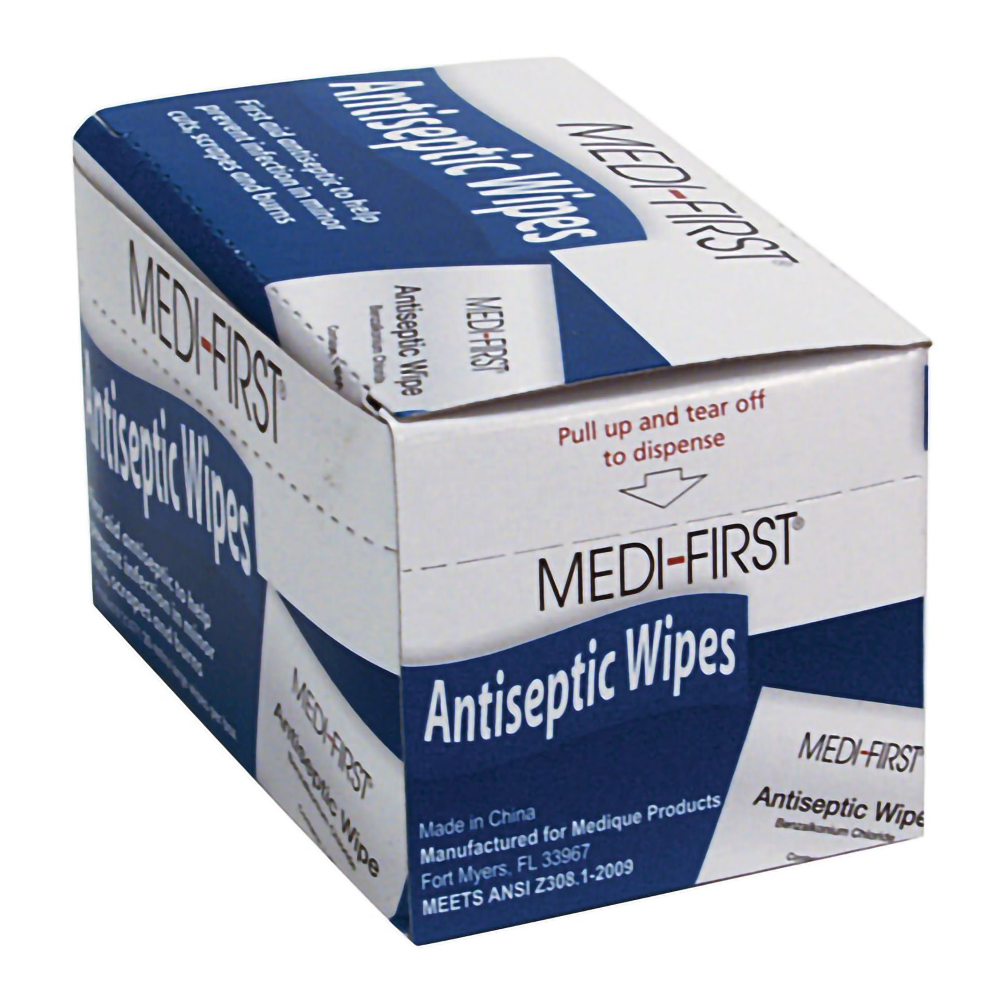 Medique Products - 21471 Medi-First First Aid Kit Refill Antiseptic Skin Towelette