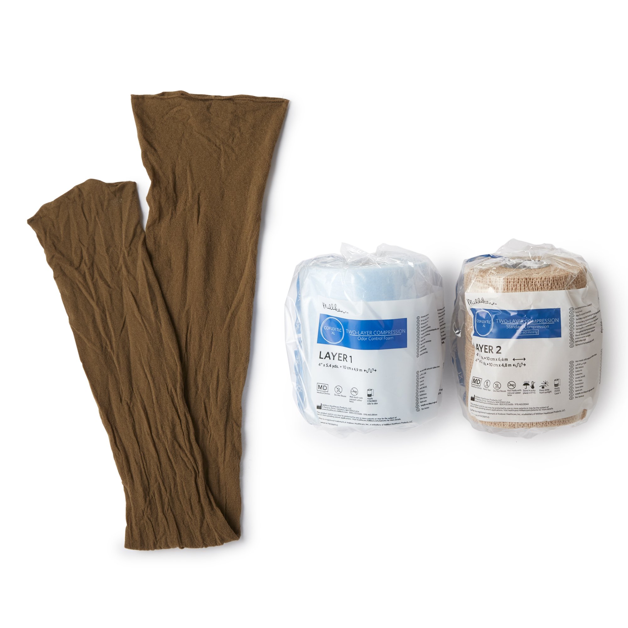 Andover Healthcare Inc 7800TLC-XL - CoFlex® TLC XL with Indicators Two-Layer Compression Bandage System - 2/Box, 16/Case