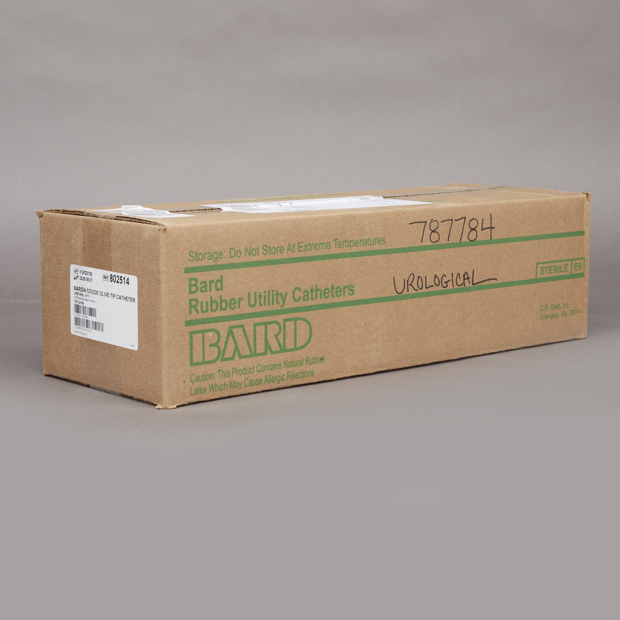 Bard 802514 - Bardia® Urethral Catheter - 1/Each, 100/Case