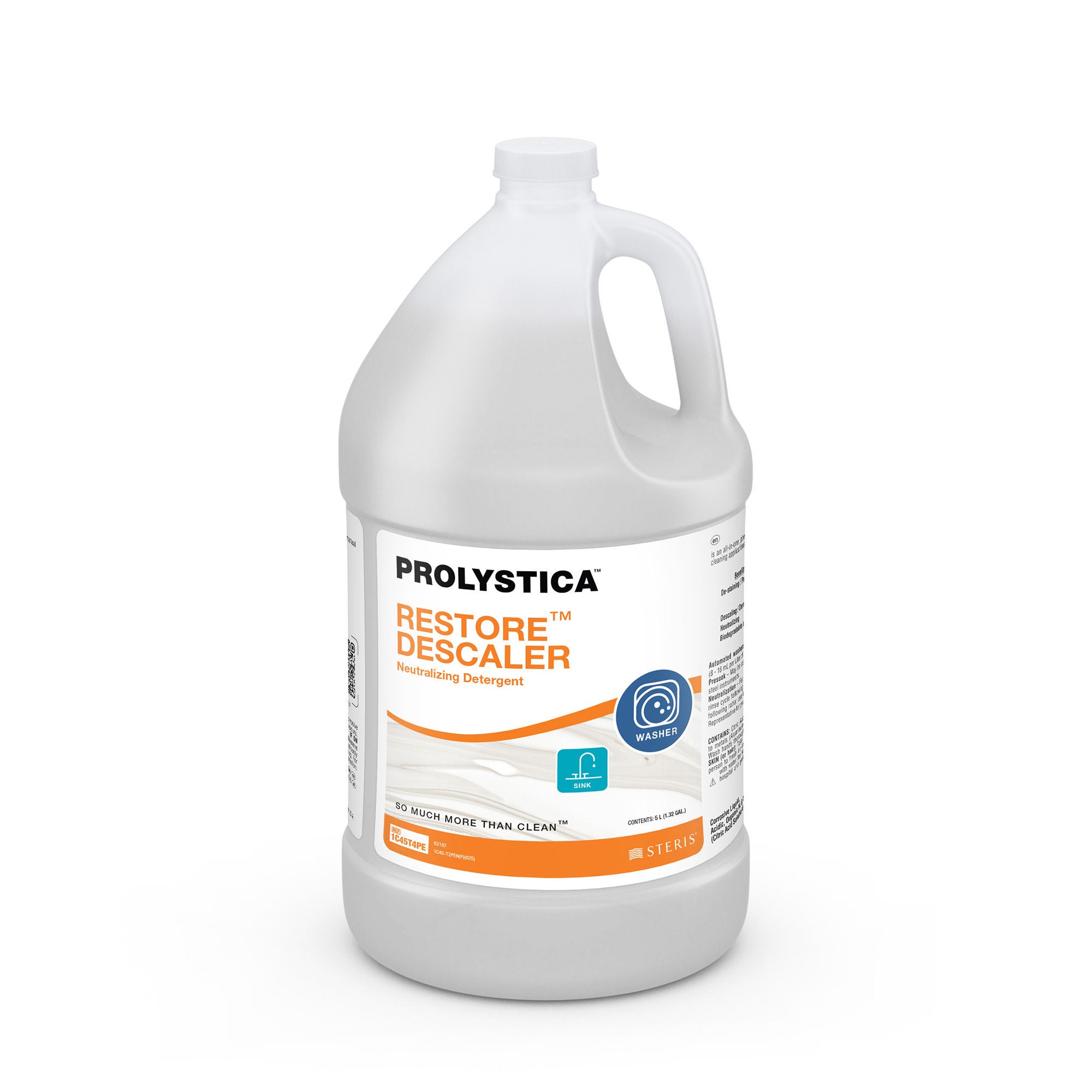 Steris - 1C45AW Descaler Prolystica Restore® Liquid Concentrate 4 X 4 Liter Plastic Bottle Chemical Scent