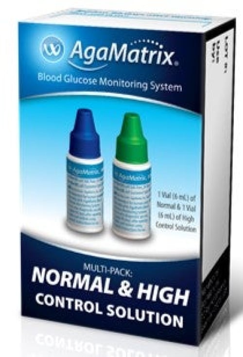 Agamatrix - 8000-03764 Blood Glucose Control Solution Level 1 & 2