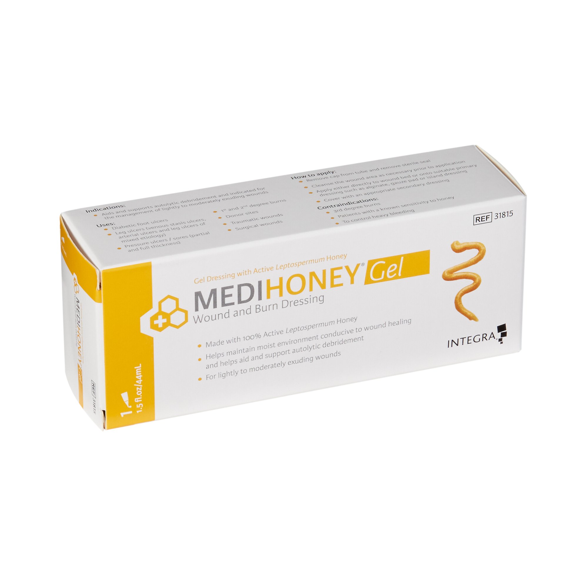 McKesson Brand - 31815 Medihoney Wound and Burn Dressing Gel