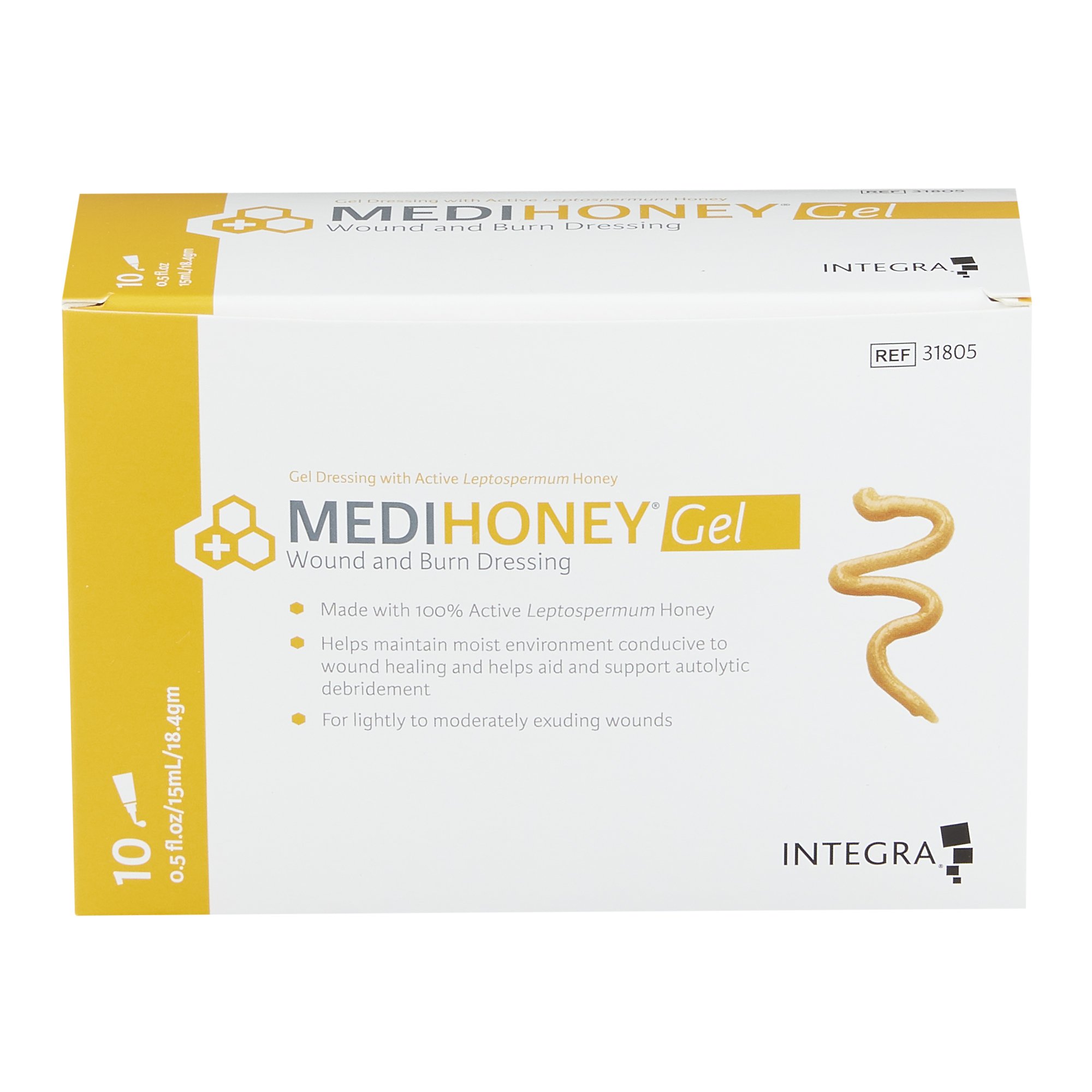 McKesson Brand - 31805 Medihoney Wound and Burn Dressing Gel