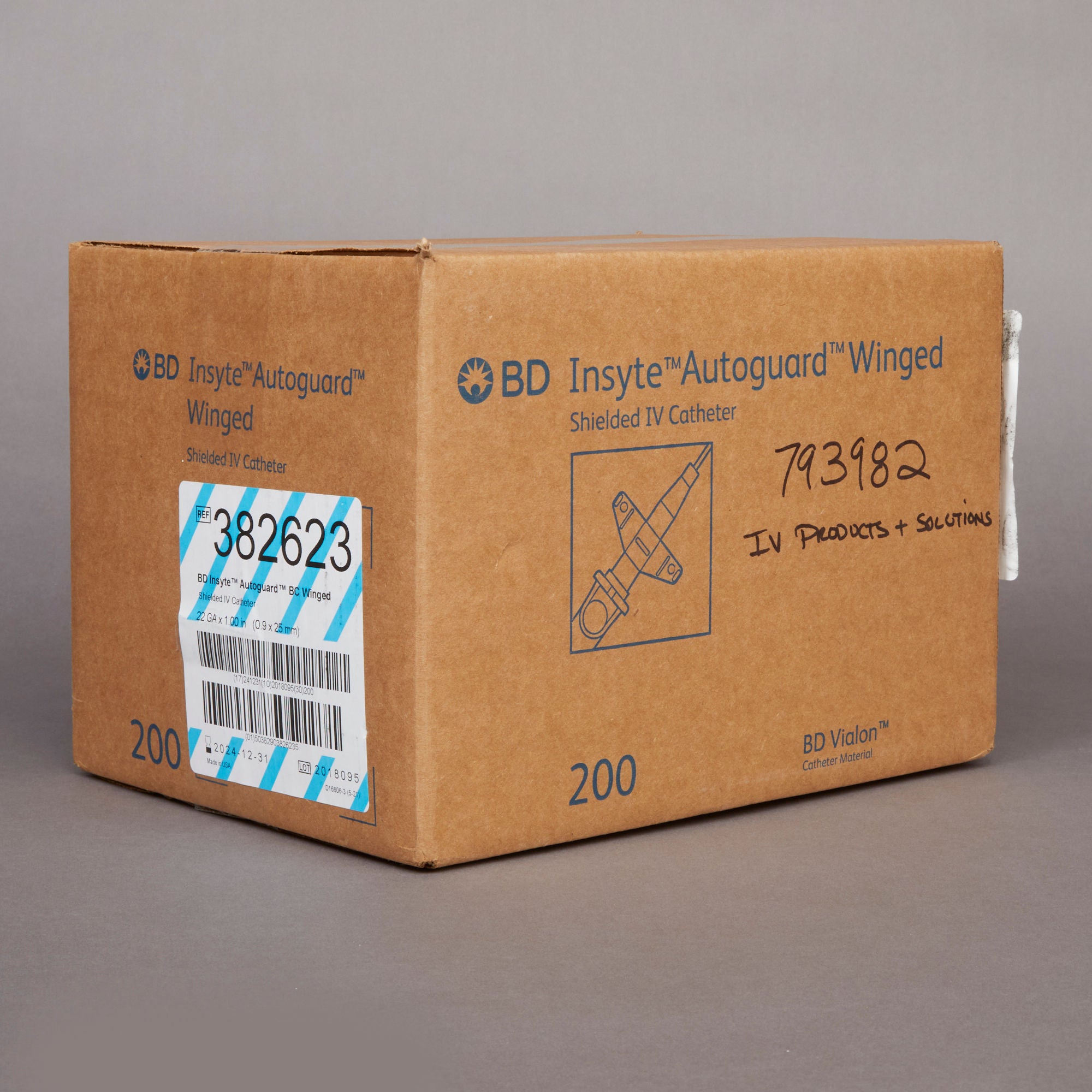 BD - 382623 Insyte™ Autoguard™ BC Peripheral IV Catheter
