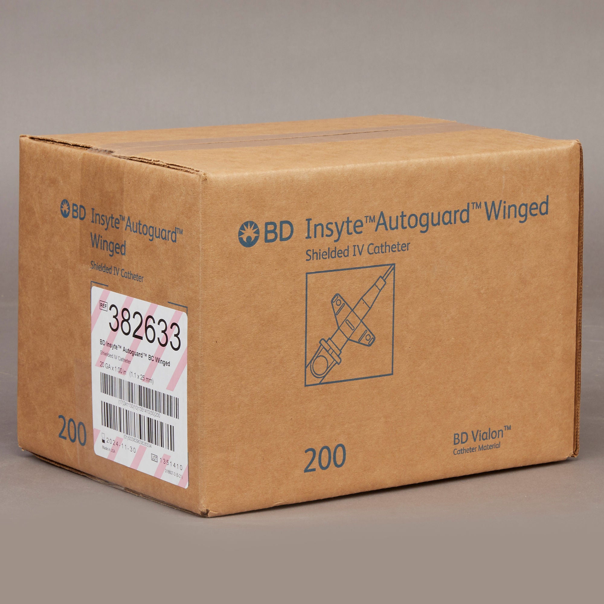 BD - 382633 Insyte™ Autoguard™ BC Peripheral IV Catheter