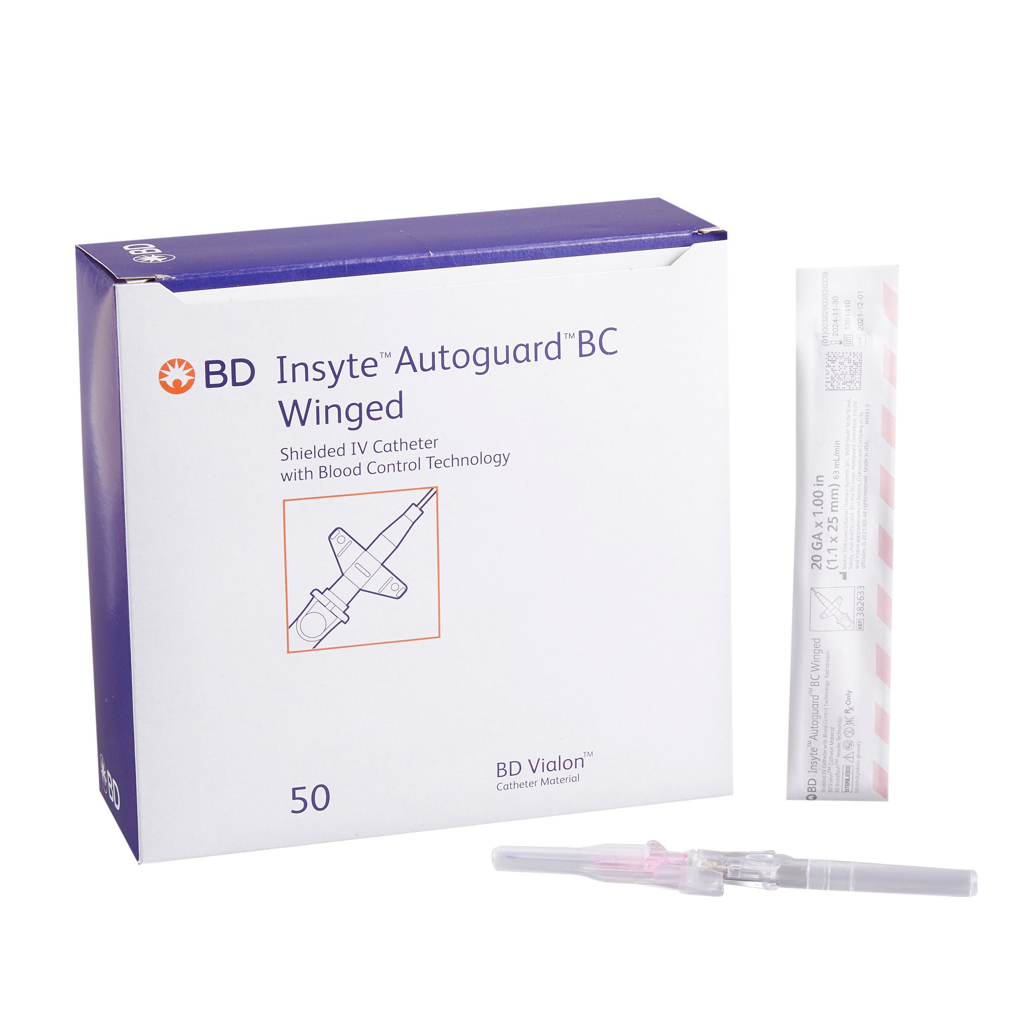 BD - 382633 Insyte™ Autoguard™ BC Peripheral IV Catheter