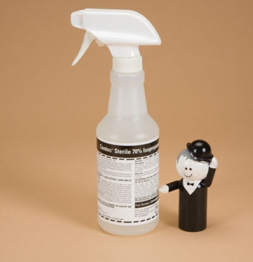 Health Care Logistics - 17979 Surface Disinfectant Cleaner Contec® Alcohol Based Trigger Spray Liquid 16 oz. Bottle Alcohol Scent Sterile