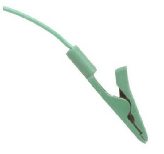 Natus Medical - 019-417200 Leadwire 1.25 cm, Alligator Clip, Reusable