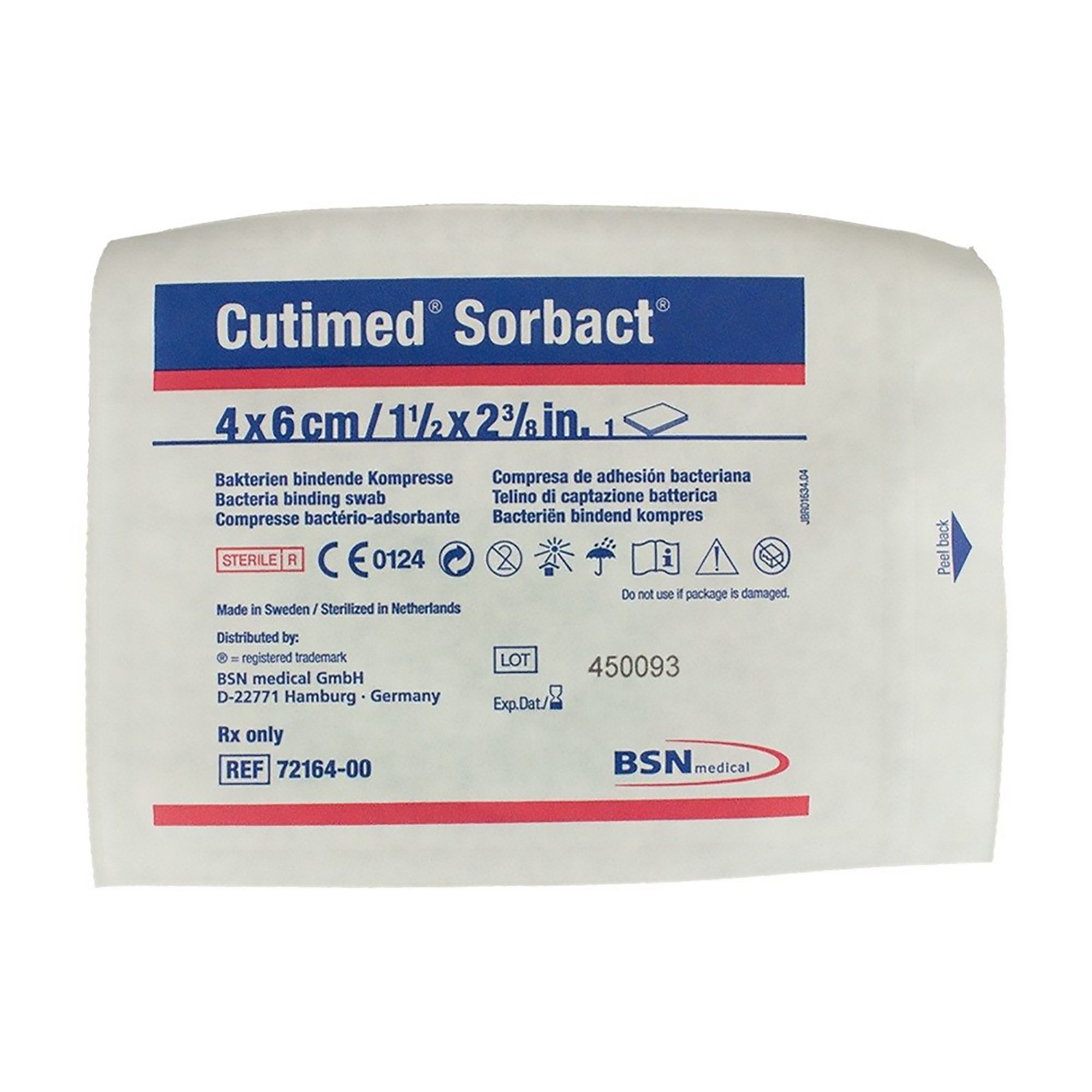 BSN Medical - 7216412 Cutimed® Sorbact® Antimicrobial Mesh Dressing