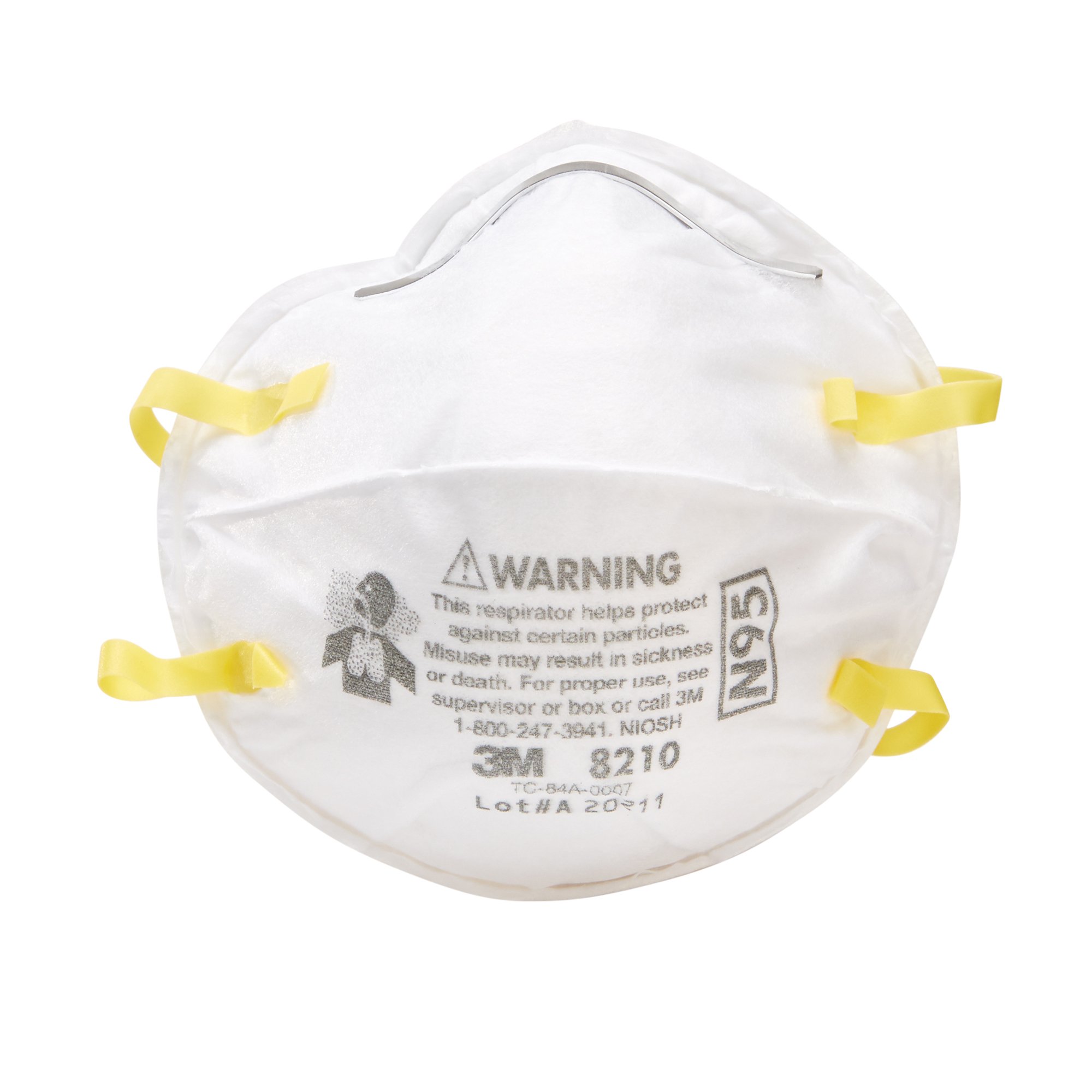 3M Company - 8210 3M Industrial N95 Particulate Respirator Mask