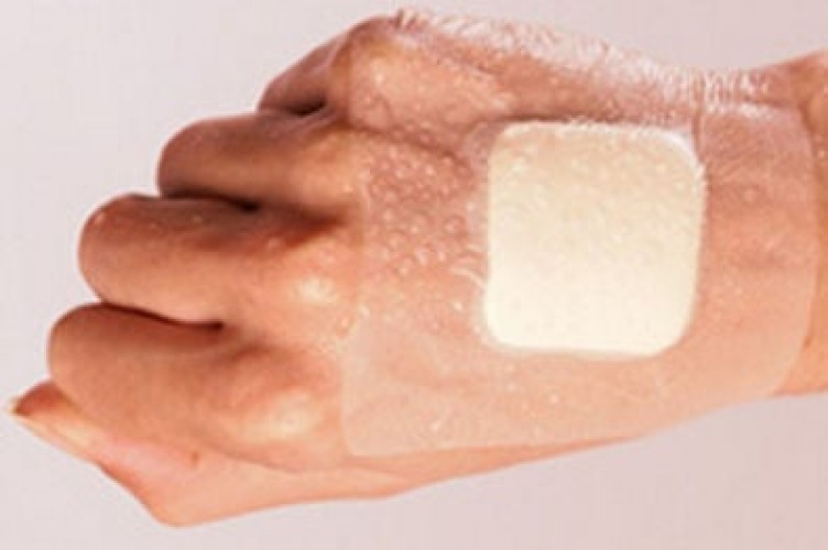 Hartmann - 685810 Foam Dressing HydroTac® Comfort 3 X 3 Inch With Border Film Backing Acrylic Adhesive Square Sterile