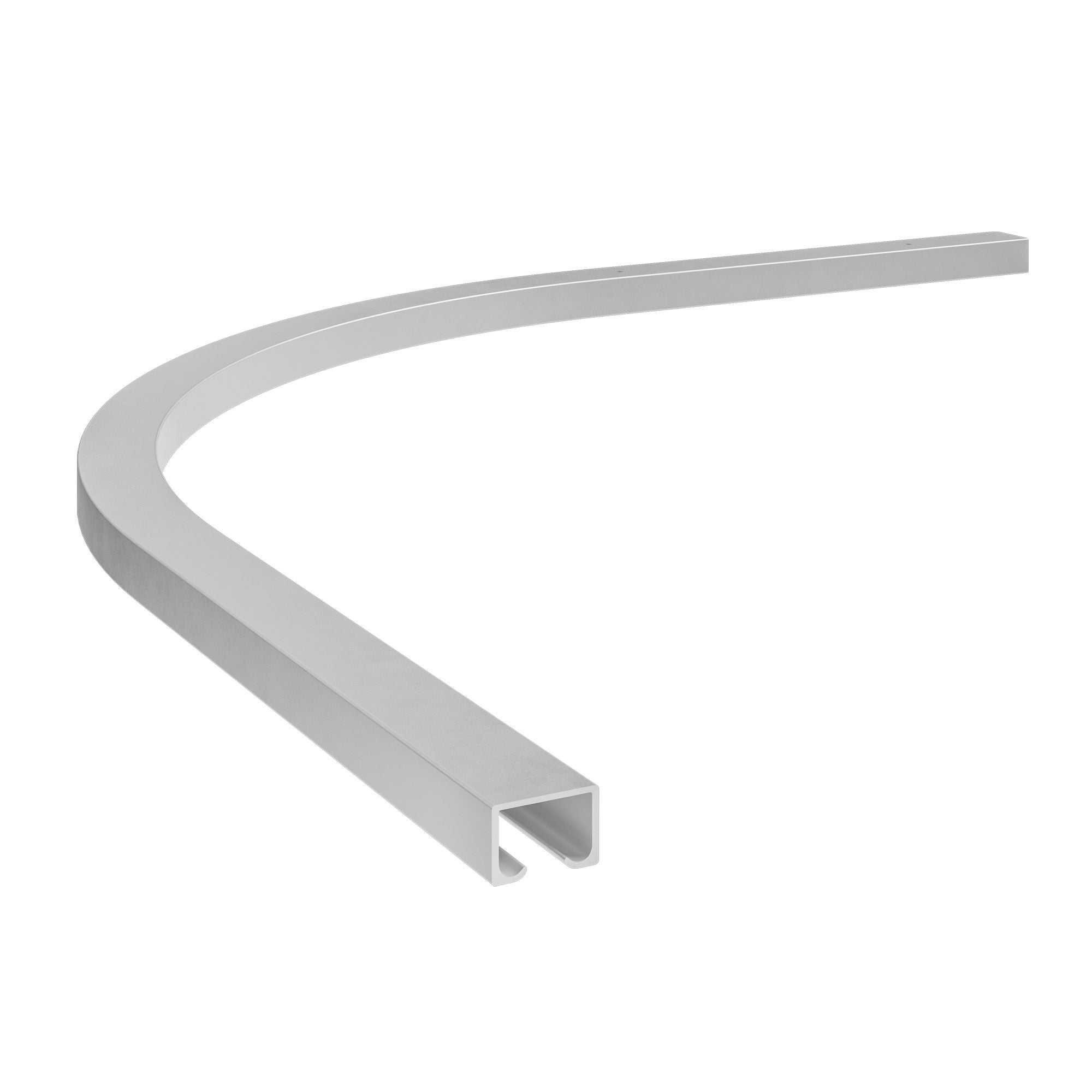 Covoc - COVOC1014 Curtain Track Covoc L-Shape 4 X 4 Foot Length