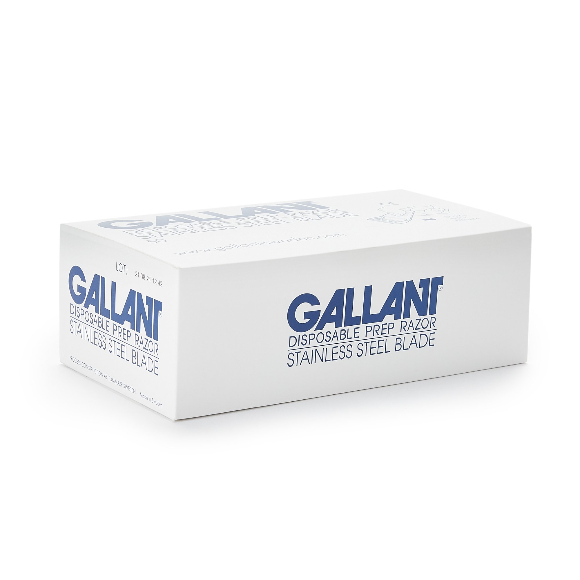 Nikomed USA D845 - Gallant® Surgical Prep Razor - 50/Box
