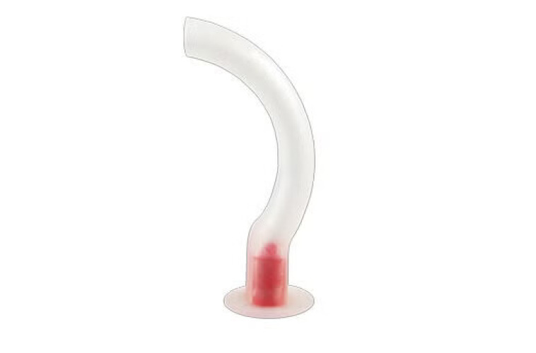 Flexicare - 038-91-940U Guedel Oropharyngeal Airway Flexicare® Red 90 mm Length ISO 9 Sterile Adult