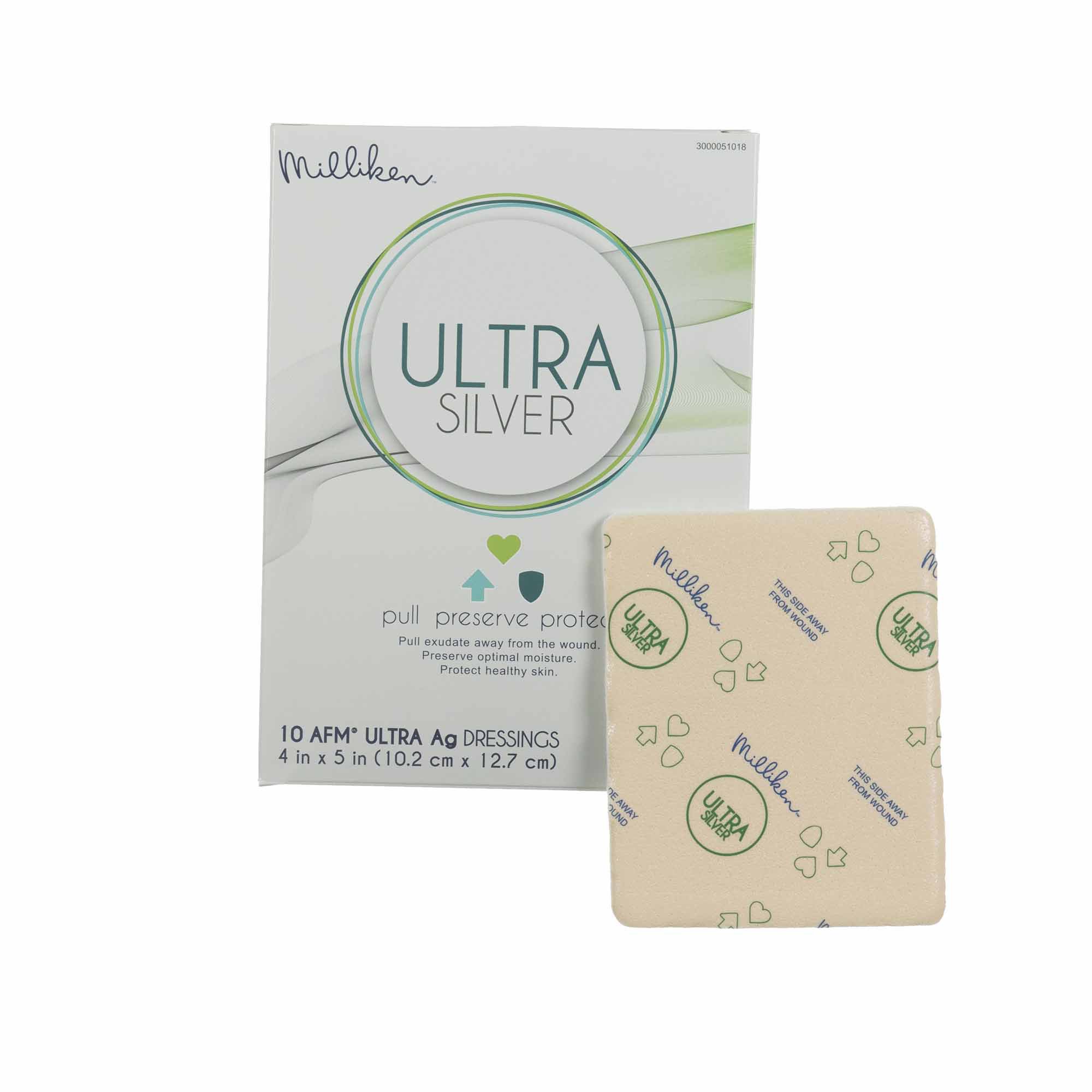 Ovik Health LLC - 3000051018 Ultra Silver Foam Dressing