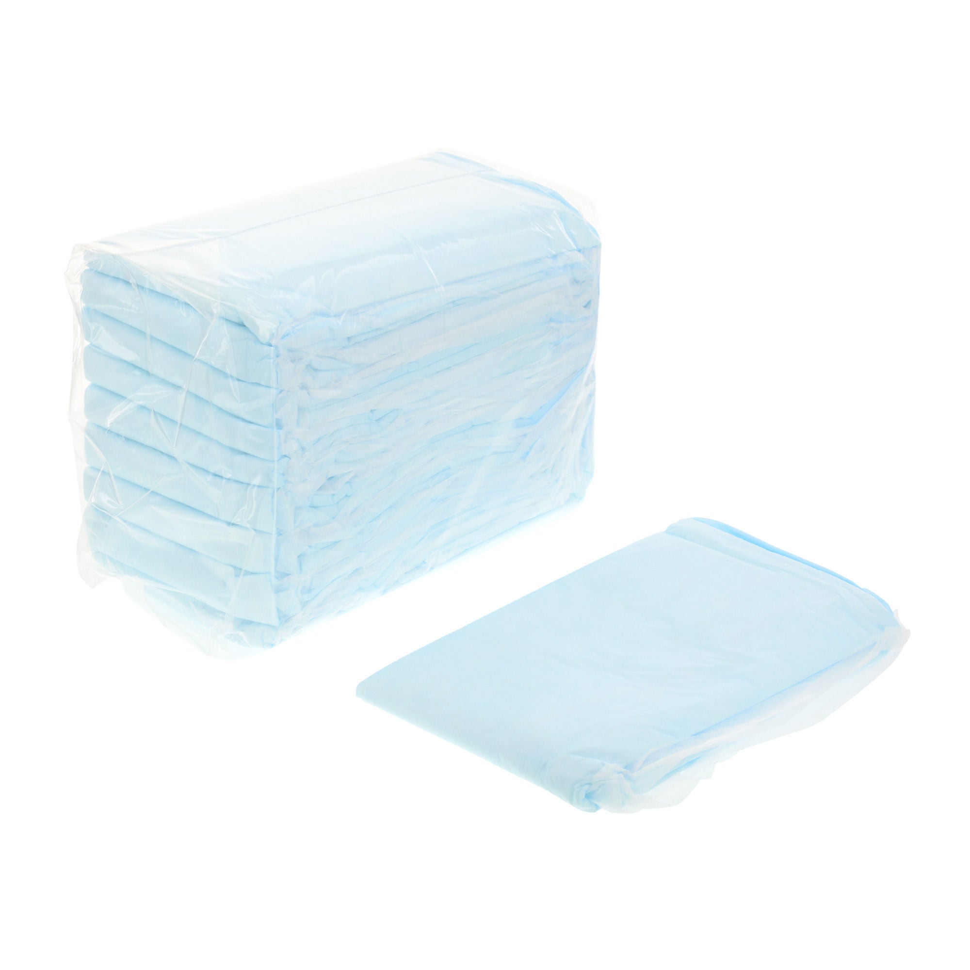 Cardinal - 7179DP Disposable Underpad Wings™ Plus 23 X 36 Inch Fluff / Polymer Light Absorbency