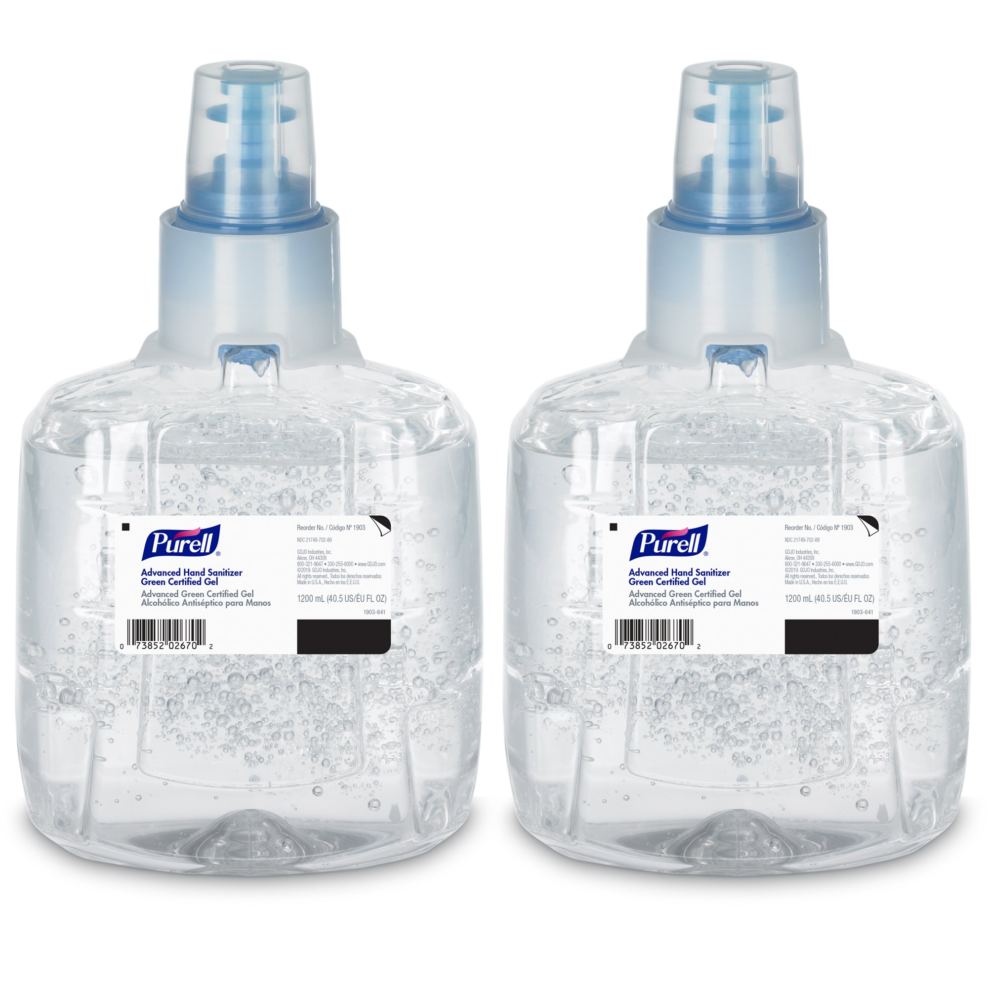 200 mL 70% Ethyl Alcohol Gel Green Certified