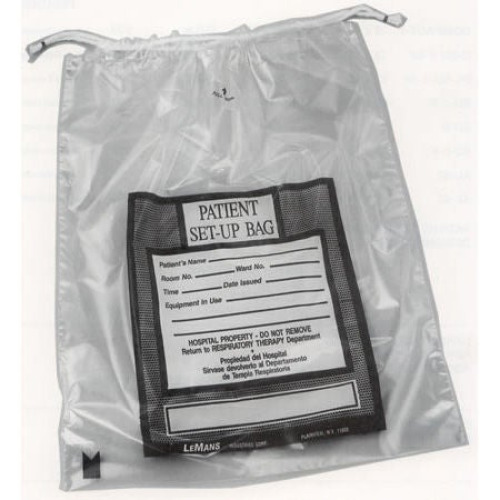 Tri-Anim Health Services - 81-1104EA Patient Set-Up Bag Curaplex 12 X 14 Inch Clear Plastic
