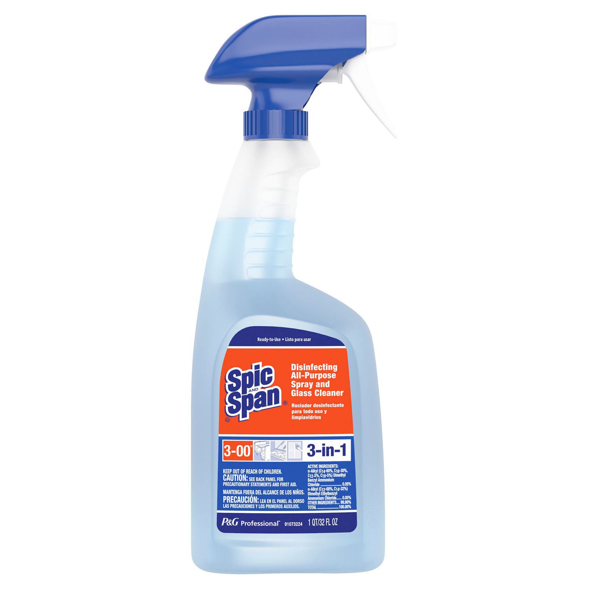 Essendant Co-United Stationers - PGC58775CT Surface Disinfectant Cleaner Spic and Span® Trigger Spray Liquid 32 oz. Bottle Solvent Scent NonSterile