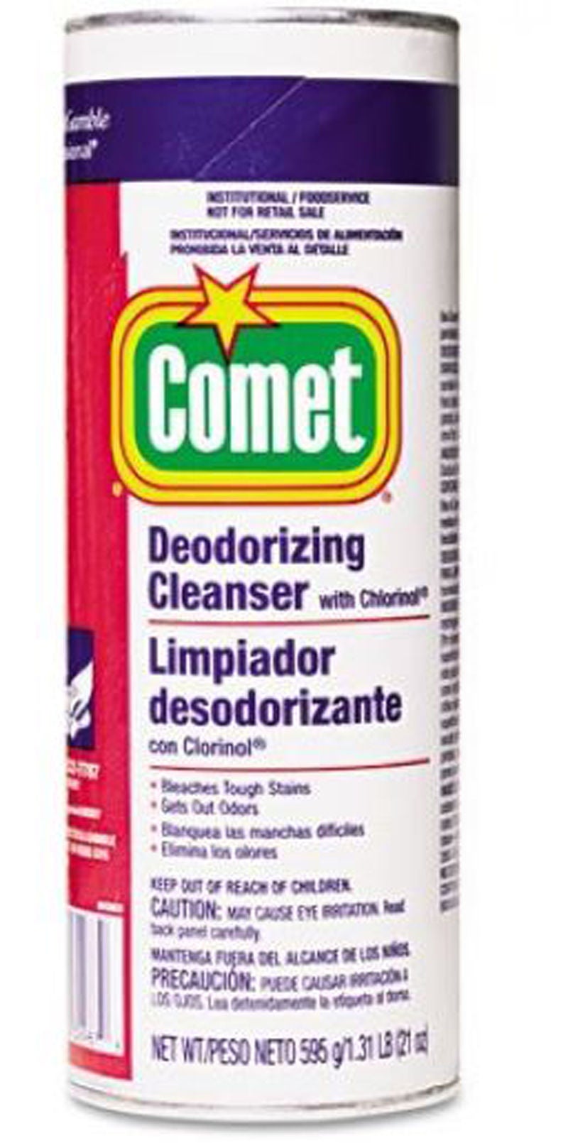 Essendant Co-United Stationers - PGC32987CT Surface Cleaner Comet® Manual Pour Powder 21 oz. Can Pine Scent NonSterile