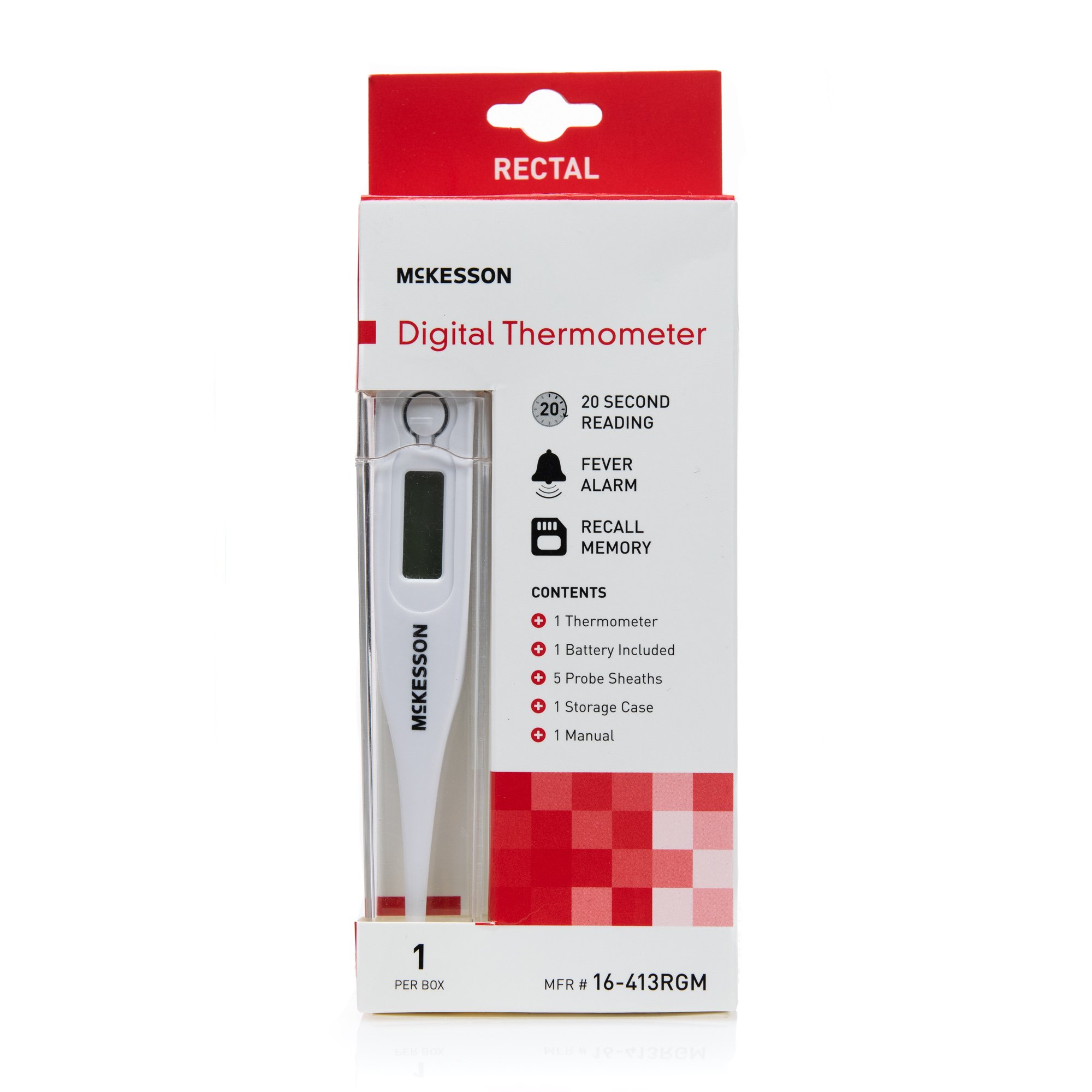 McKesson Brand - 16-413RGM McKesson Digital Thermometer